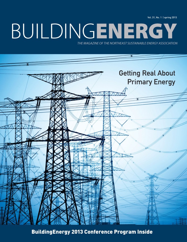 NESEA's BuildingEnergy magazine cover